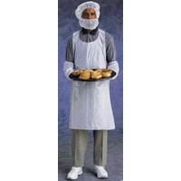 Ansell Edmont 54-290-28X45 Ansell 28" X 45" White 1.75 Mil Embossed Polyethylene Disposable Apron (100 Per Box)